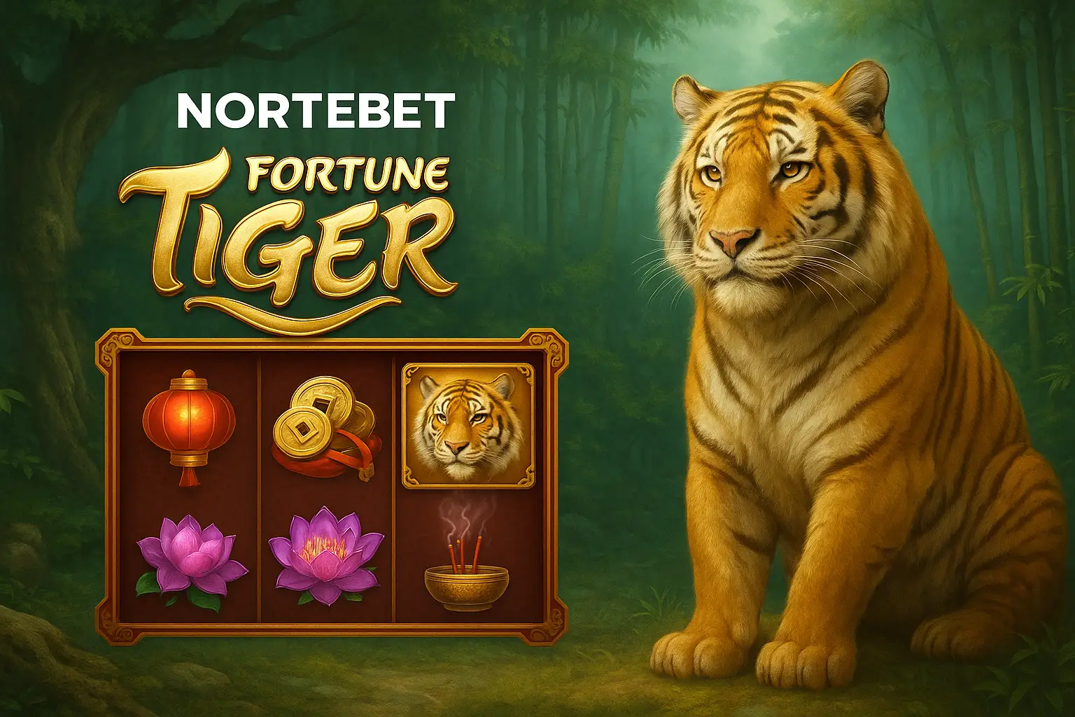 Fortune Tiger é um jogo imperdível no NORTEBET Casino