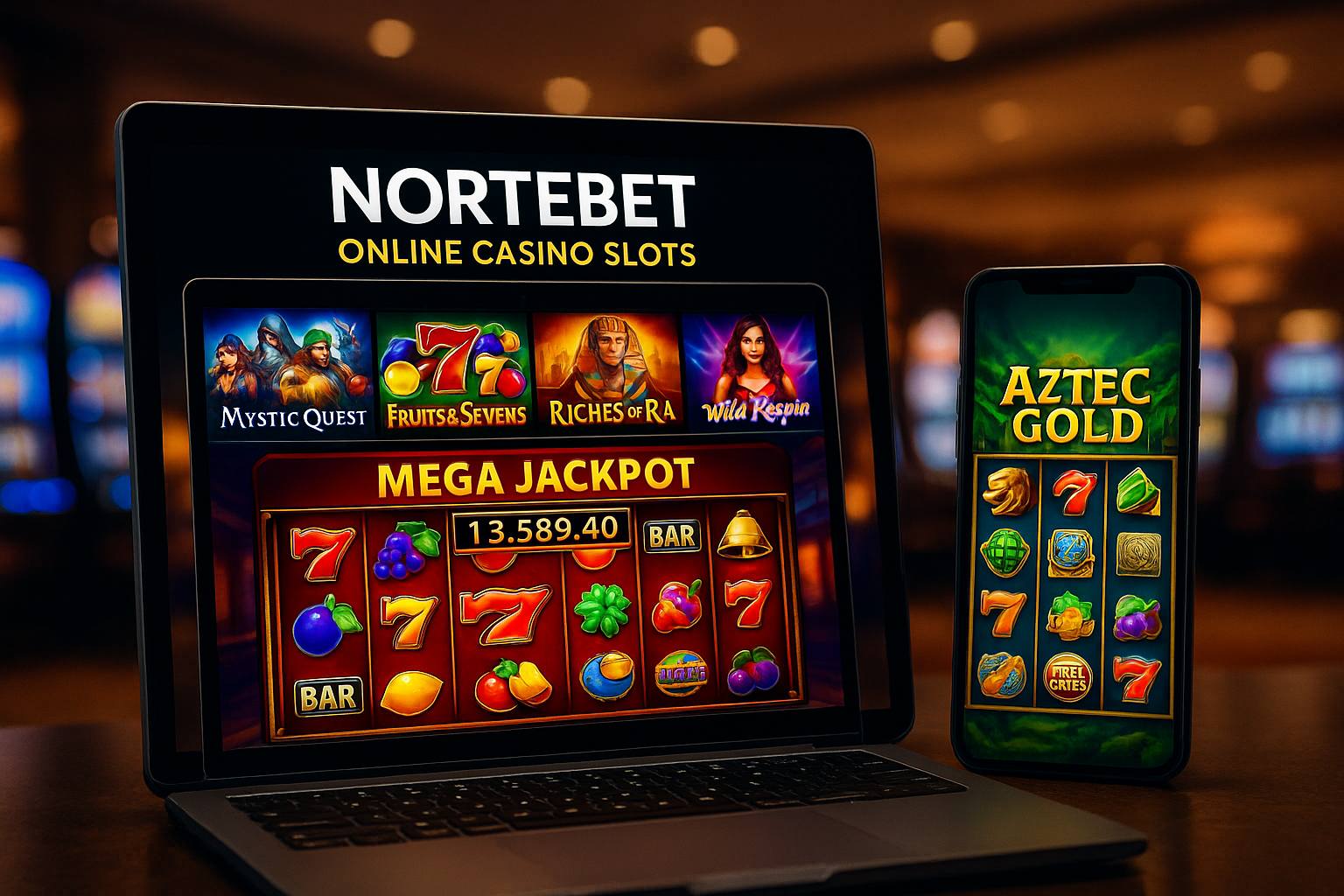 Jogos de Slot no Casino Online NORTEBET