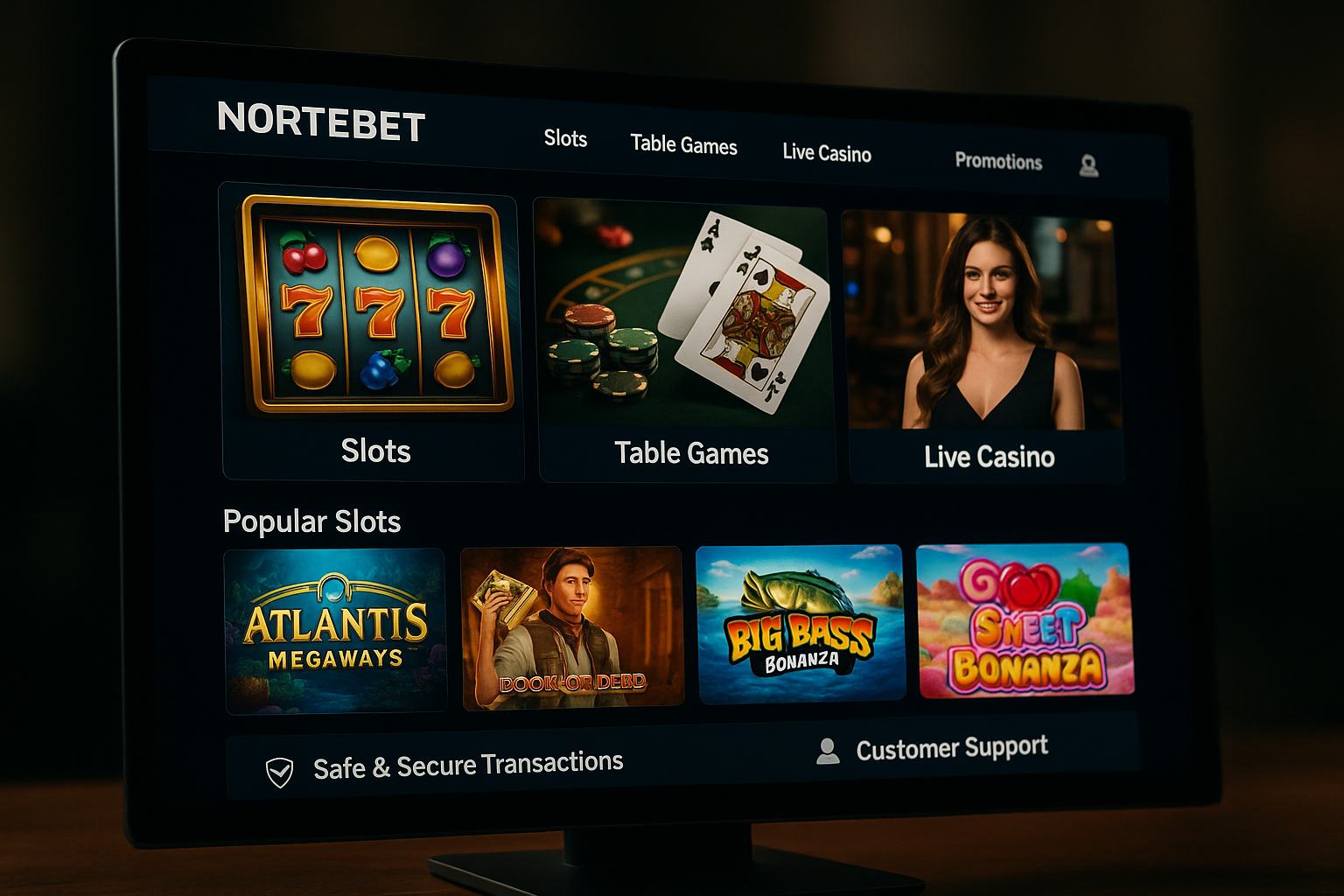 Jogos de cassino online NORTEBET