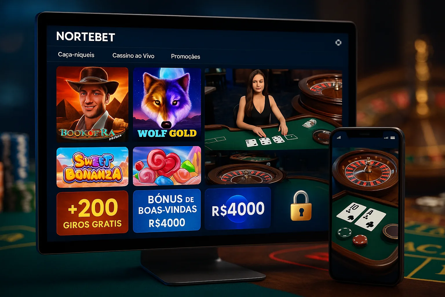 Jogos de cassino online inovadores e emocionantes na NORTEBET